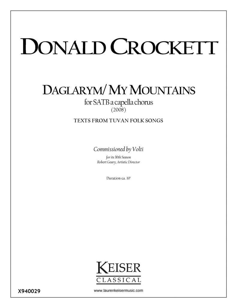 Daglarym/My Mountains